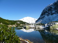 Beautiful Roháče lake